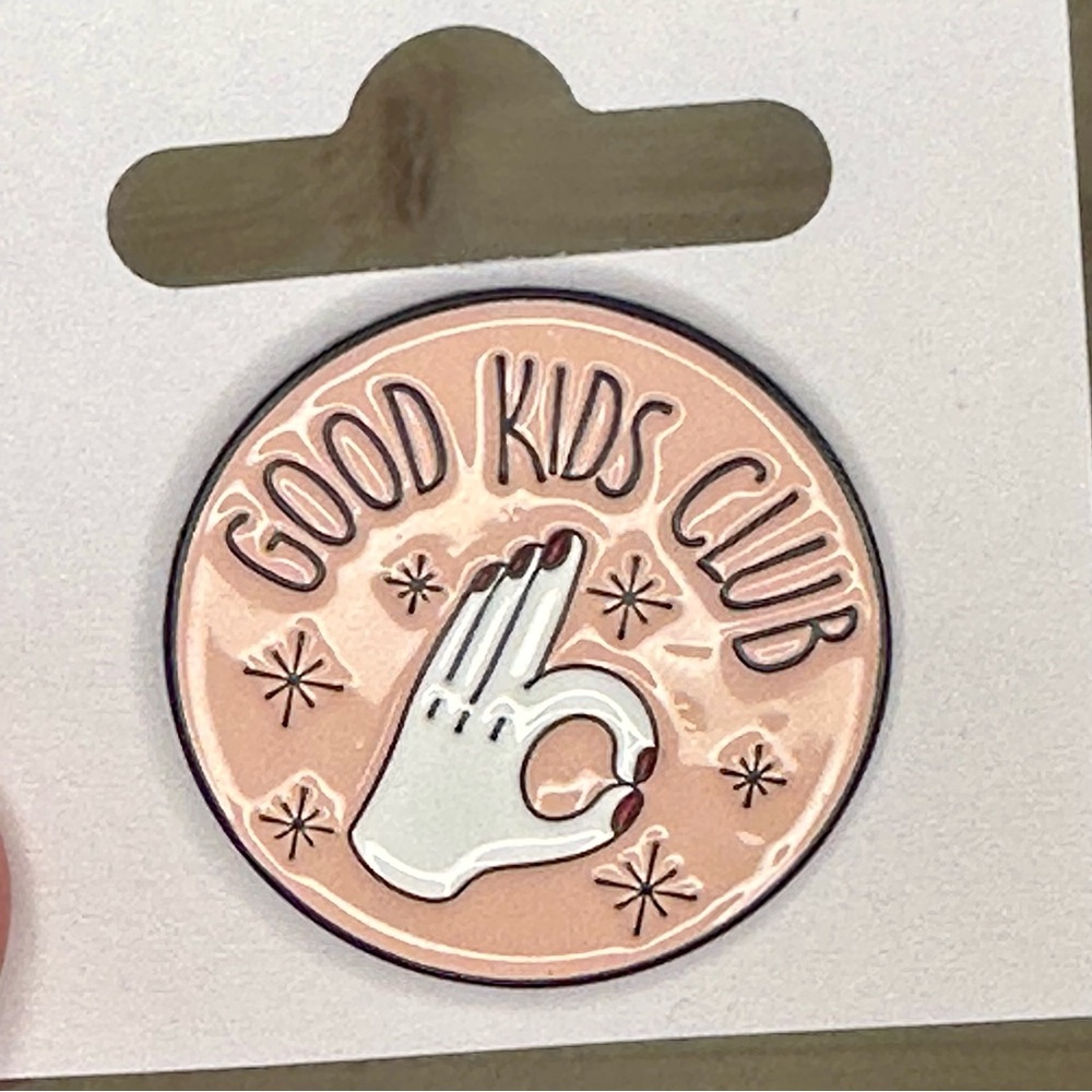 Good Kids Club Enamel Pin